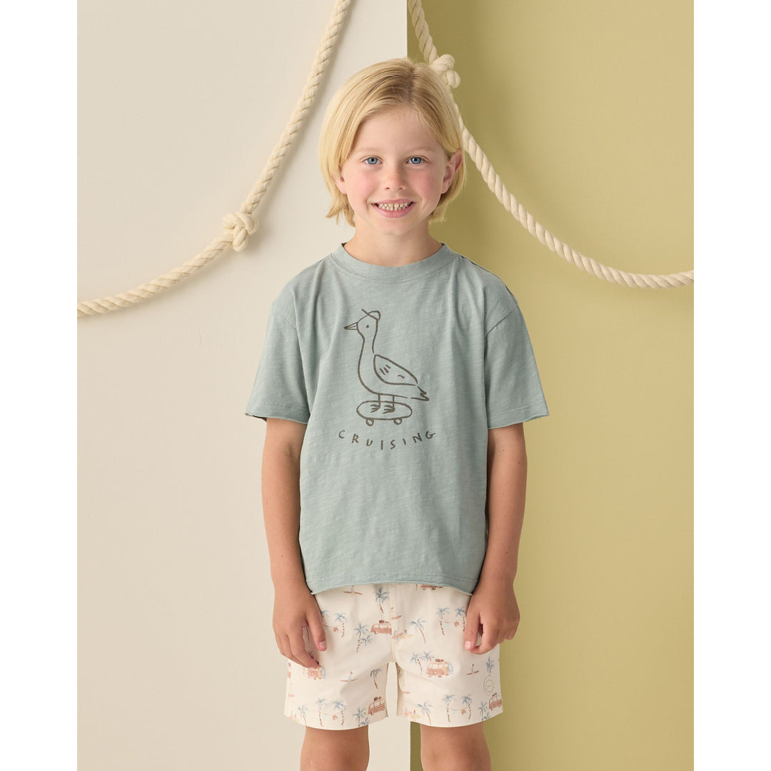 RYLEE + CRU Raw Edge Tee || Cruising