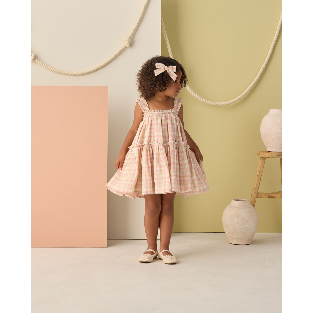 Cicily Dress || Summer Plaid