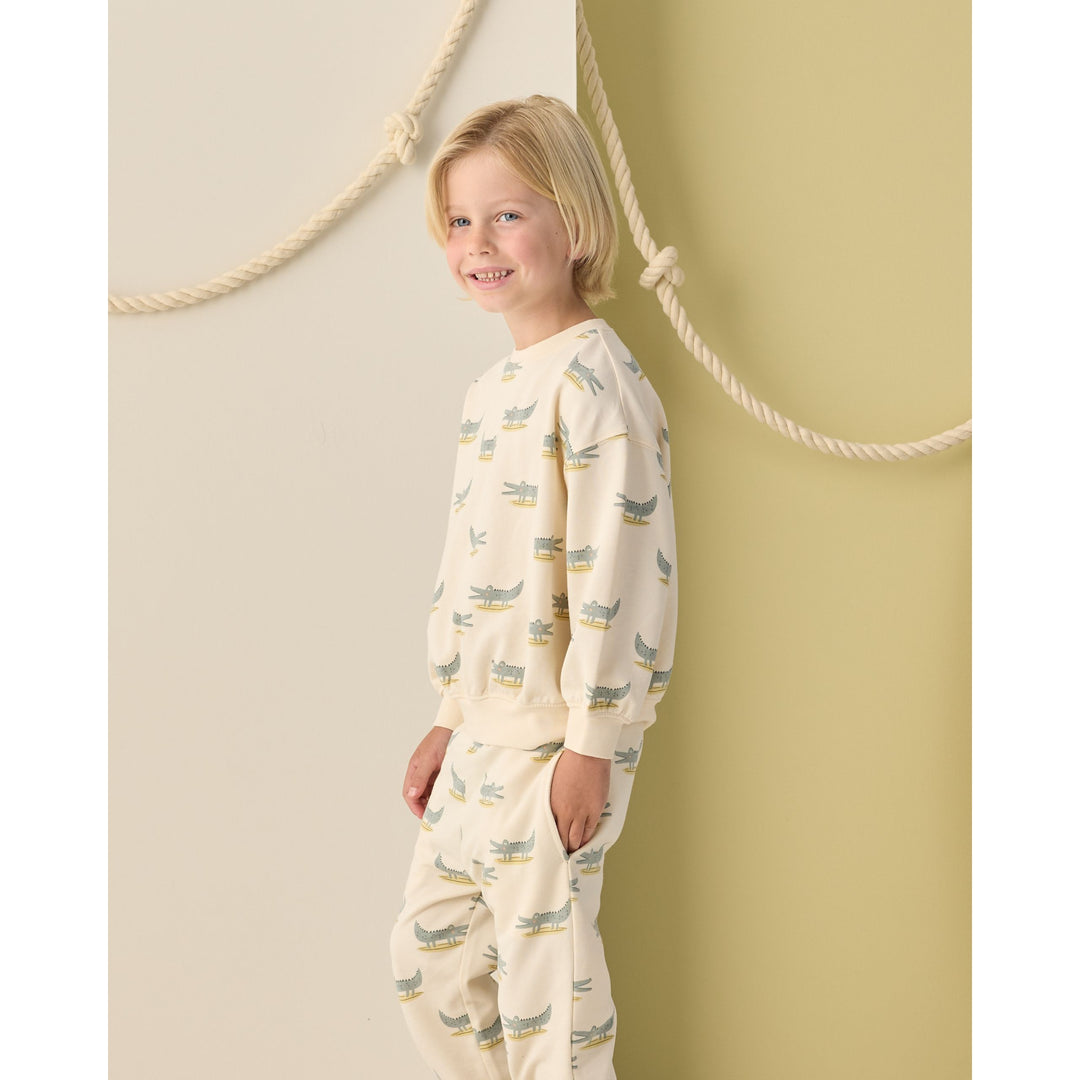 Relaxed Sweatshirt || Alligators