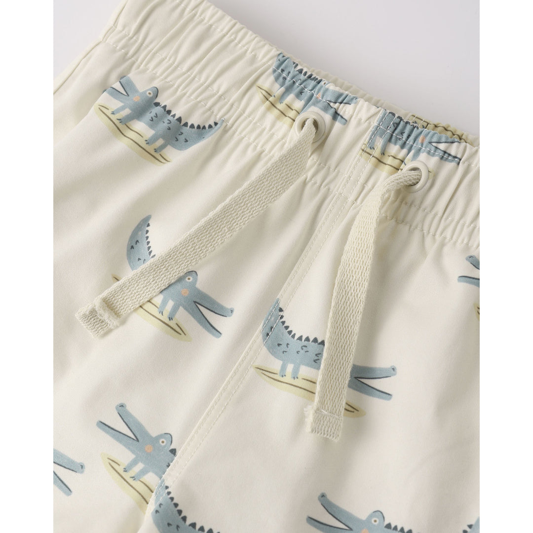 RYLEE + CRU Swim Trunk || Alligators