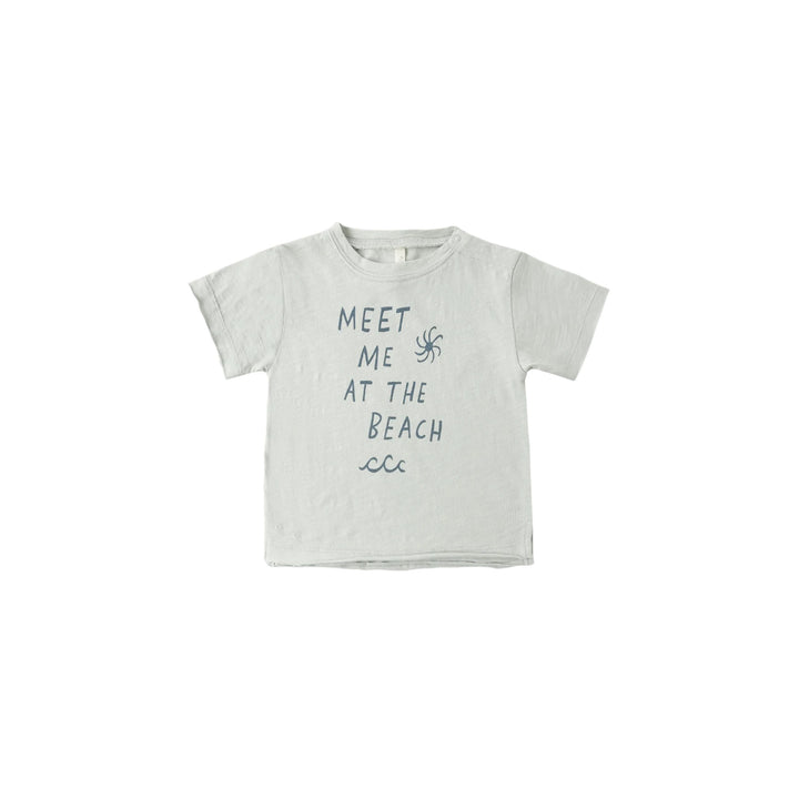 Raw Edge Tee || Meet Me At The Beach