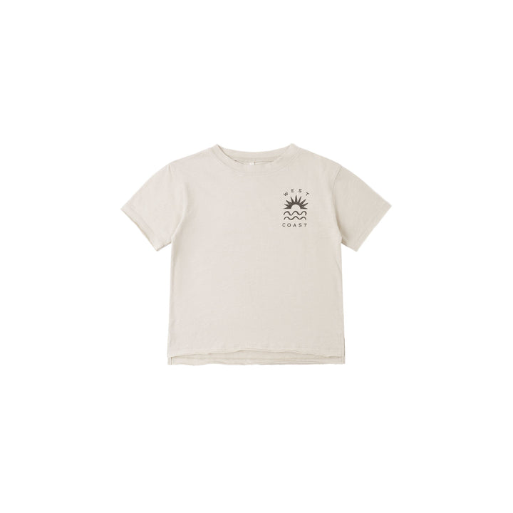 Raw Edge Tee || West Coast