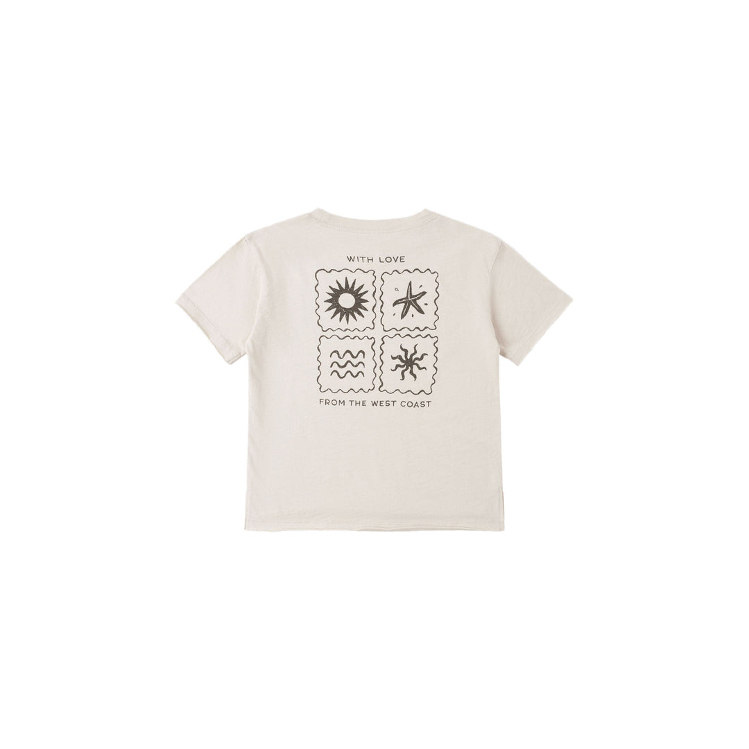 Raw Edge Tee || West Coast