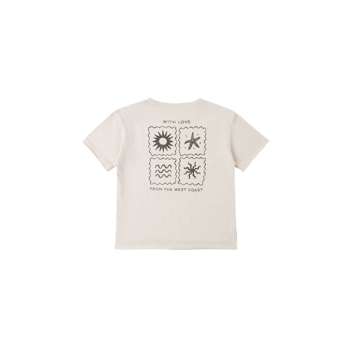 Raw Edge Tee || West Coast