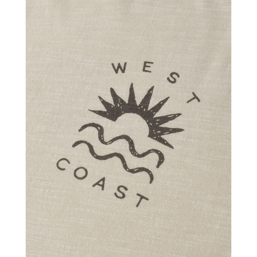 Raw Edge Tee || West Coast