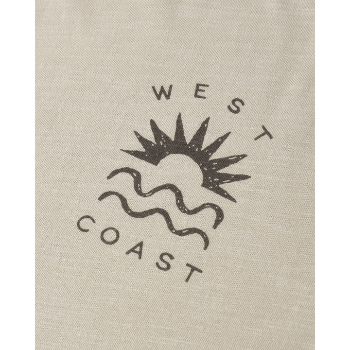 Raw Edge Tee || West Coast