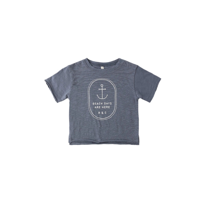 Raw Edge Tee || Beach Days