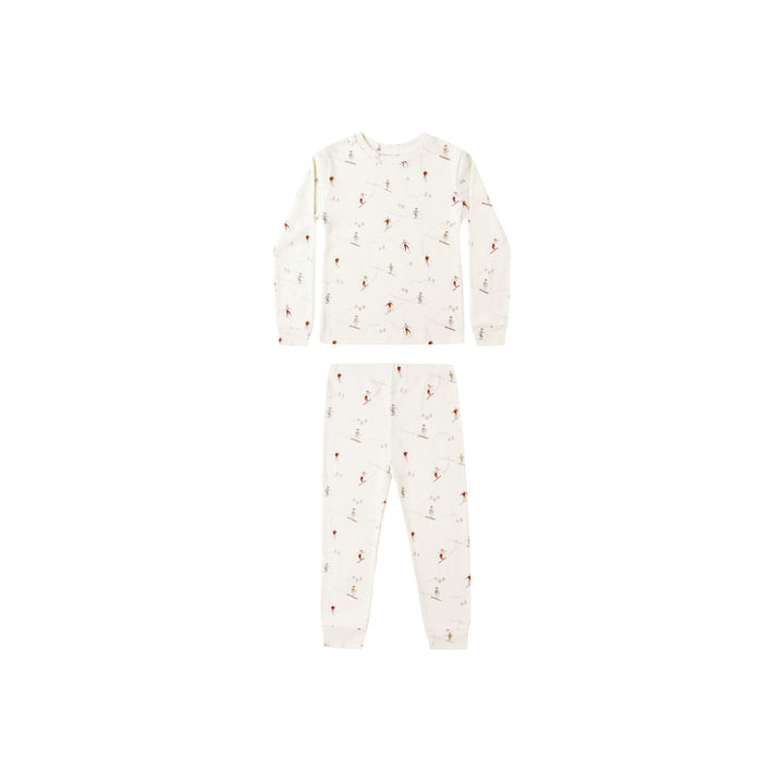 RYLEE + CRU Organic Long Sleeve Pajama Set || Skiers