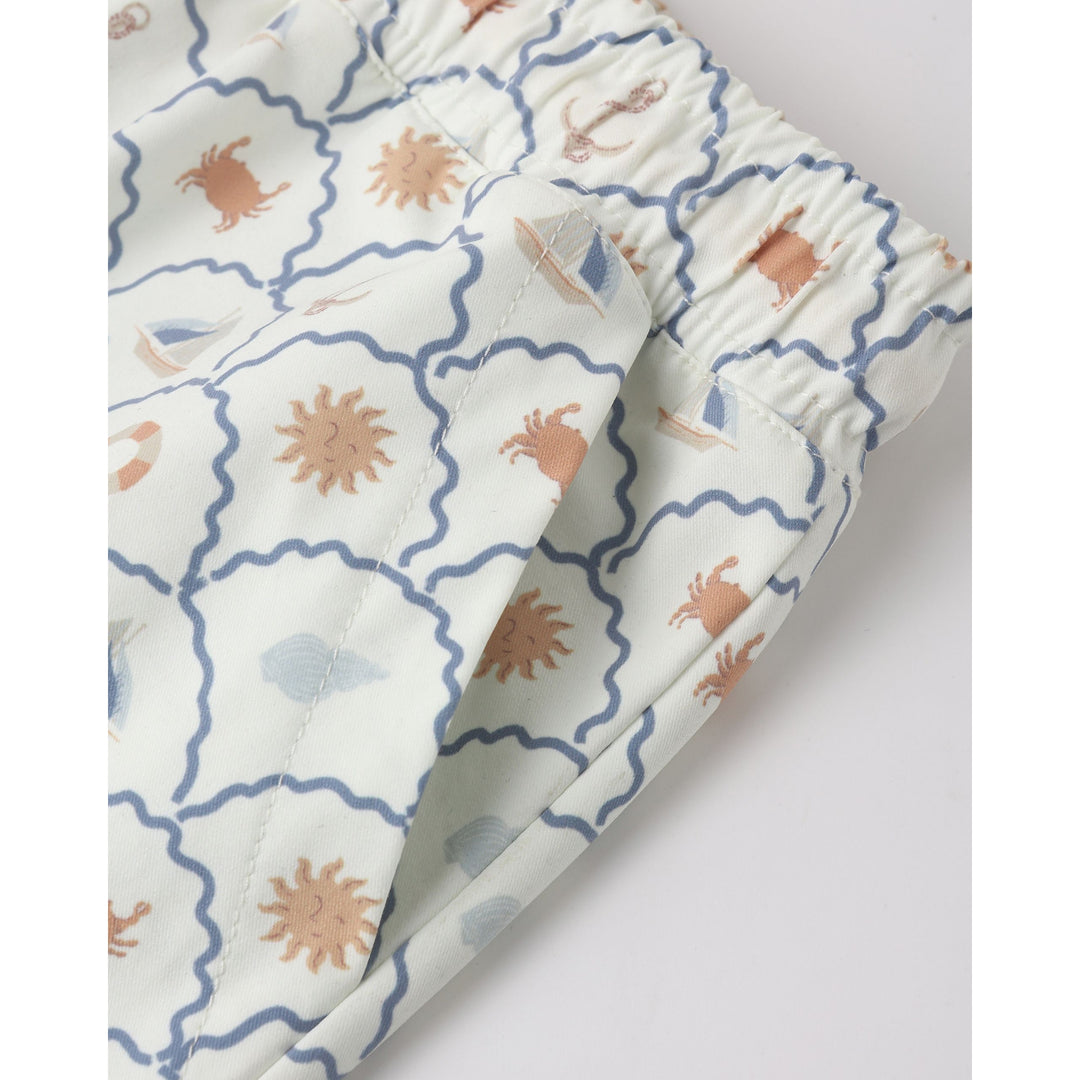 RYLEE + CRU Boardshort || Nautical