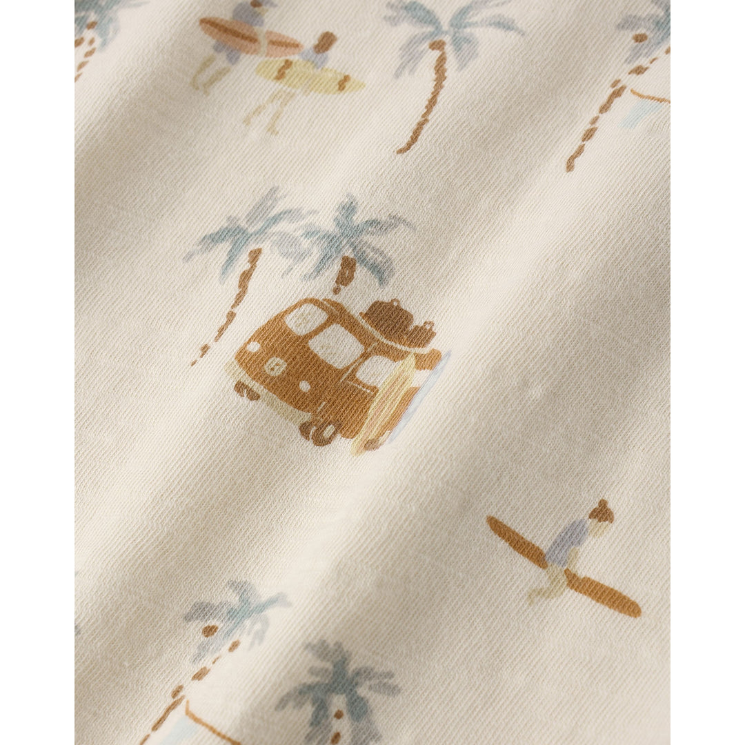 Relaxed Bubble Romper || Surf Town