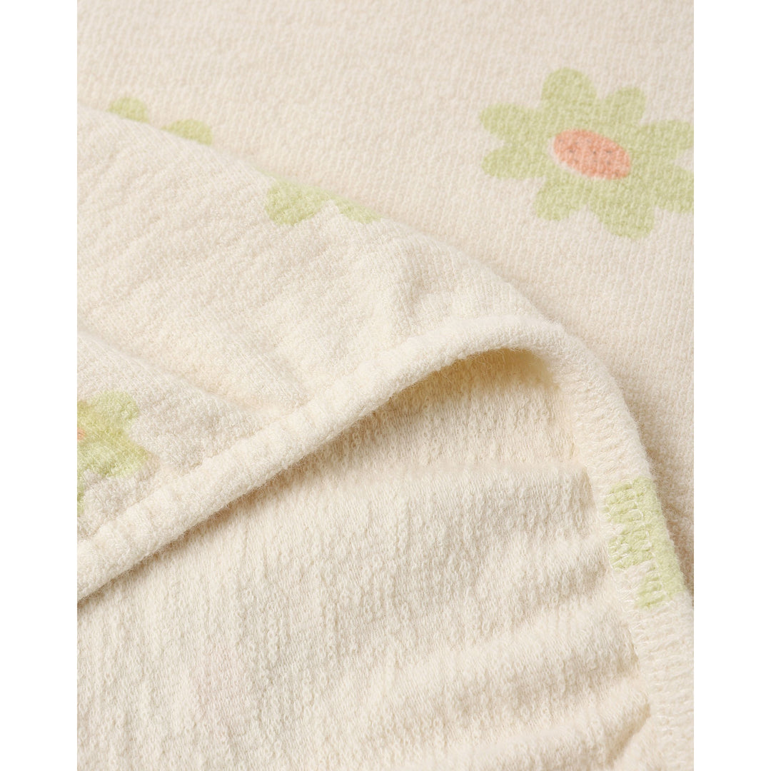 Spongey Knit Set || Yellow Daisy