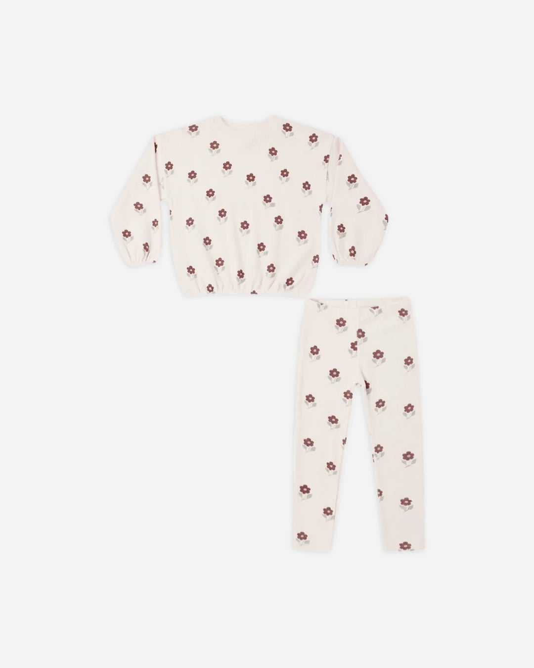 Spongey Knit Set Petal Daisy