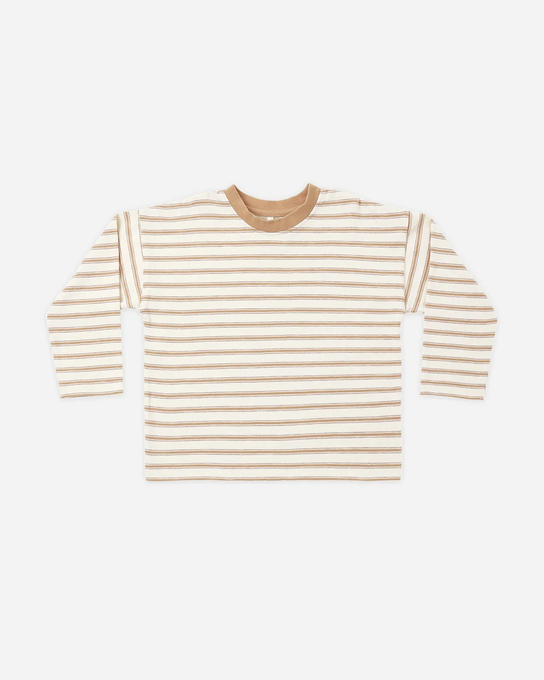 Camden Long Sleeve Tee Fawn Stripe