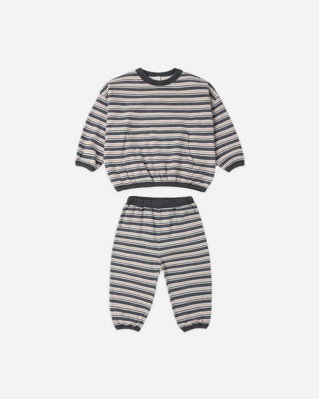 Relaxed Set Blue Stripe