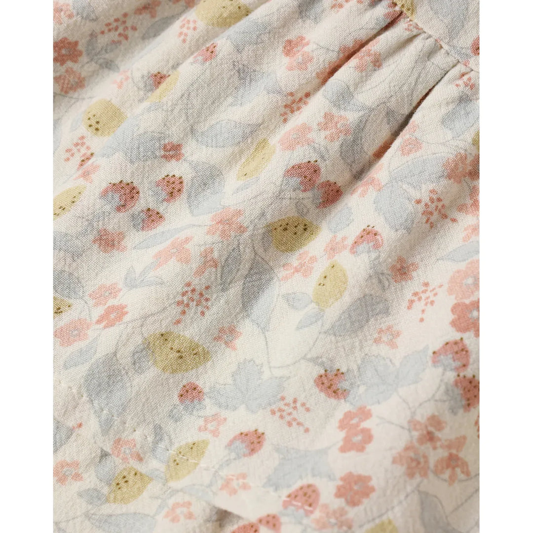 Tiered Mini Skirt Summer Garden