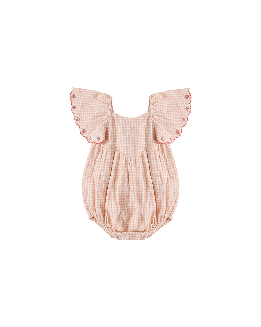 Roxy Romper Petal Gingham