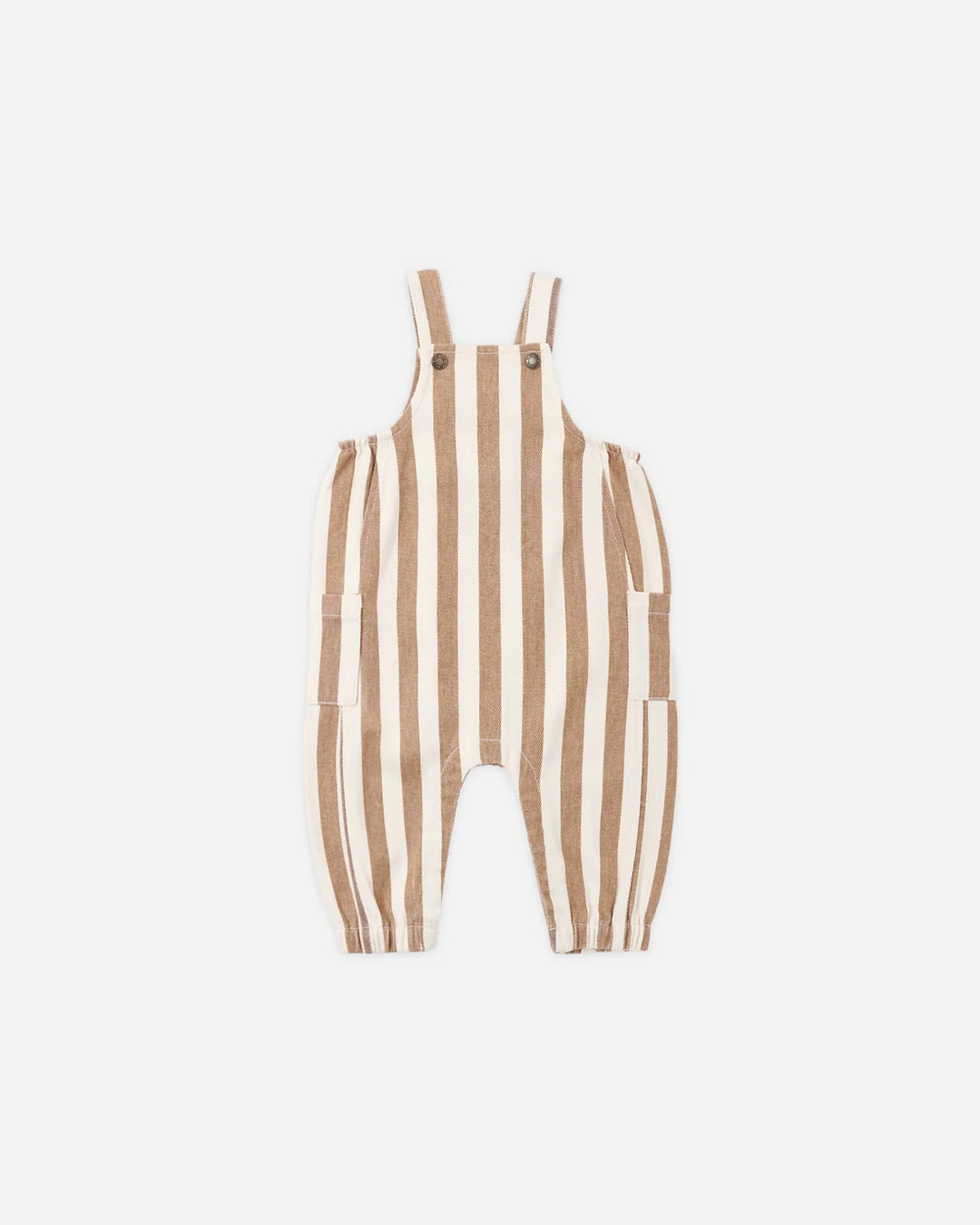 Cargo Baby Overall Fawn Pinstripe