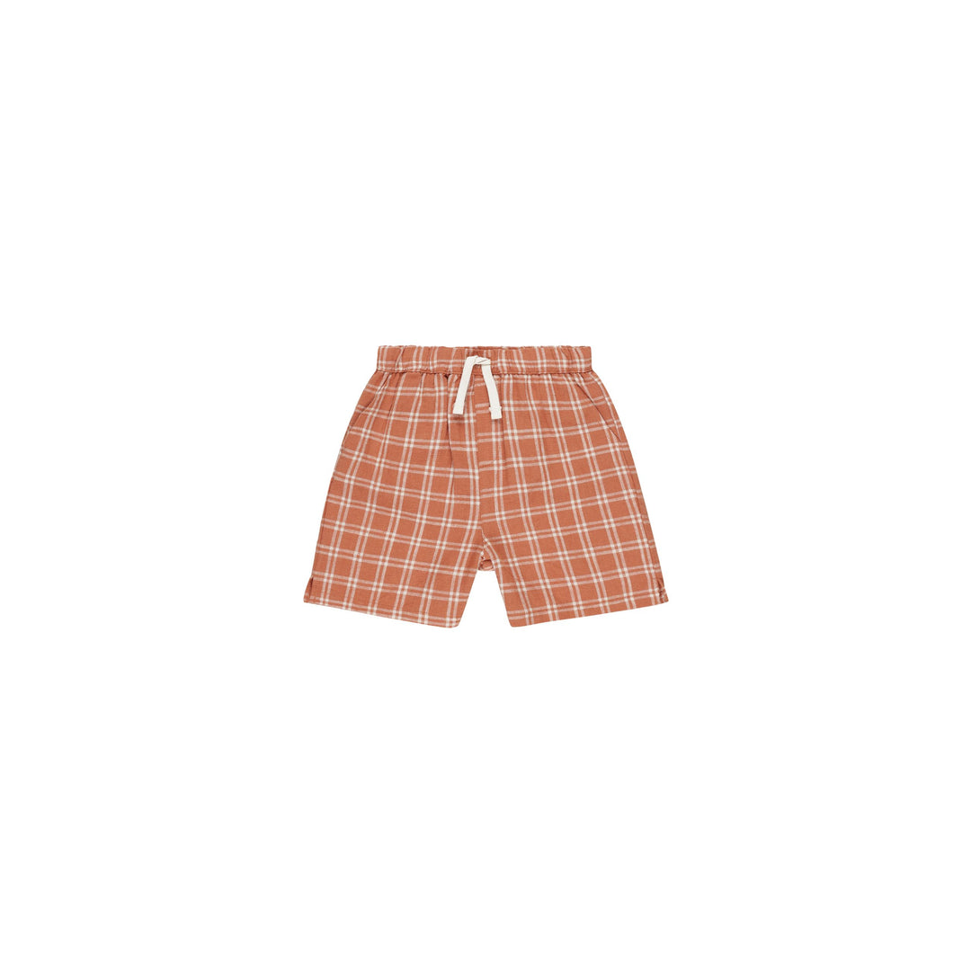 RYLEE + CRU Perry Short || Poppy Check