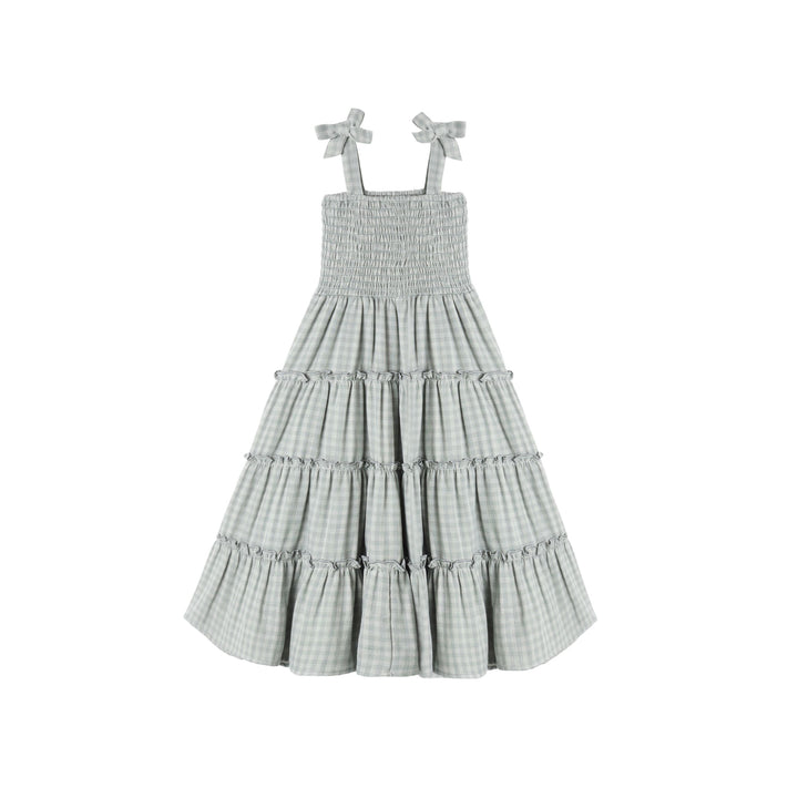 Taylor Dress || Green Gingham