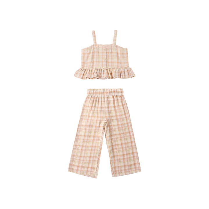 Kayli Set || Summer Plaid