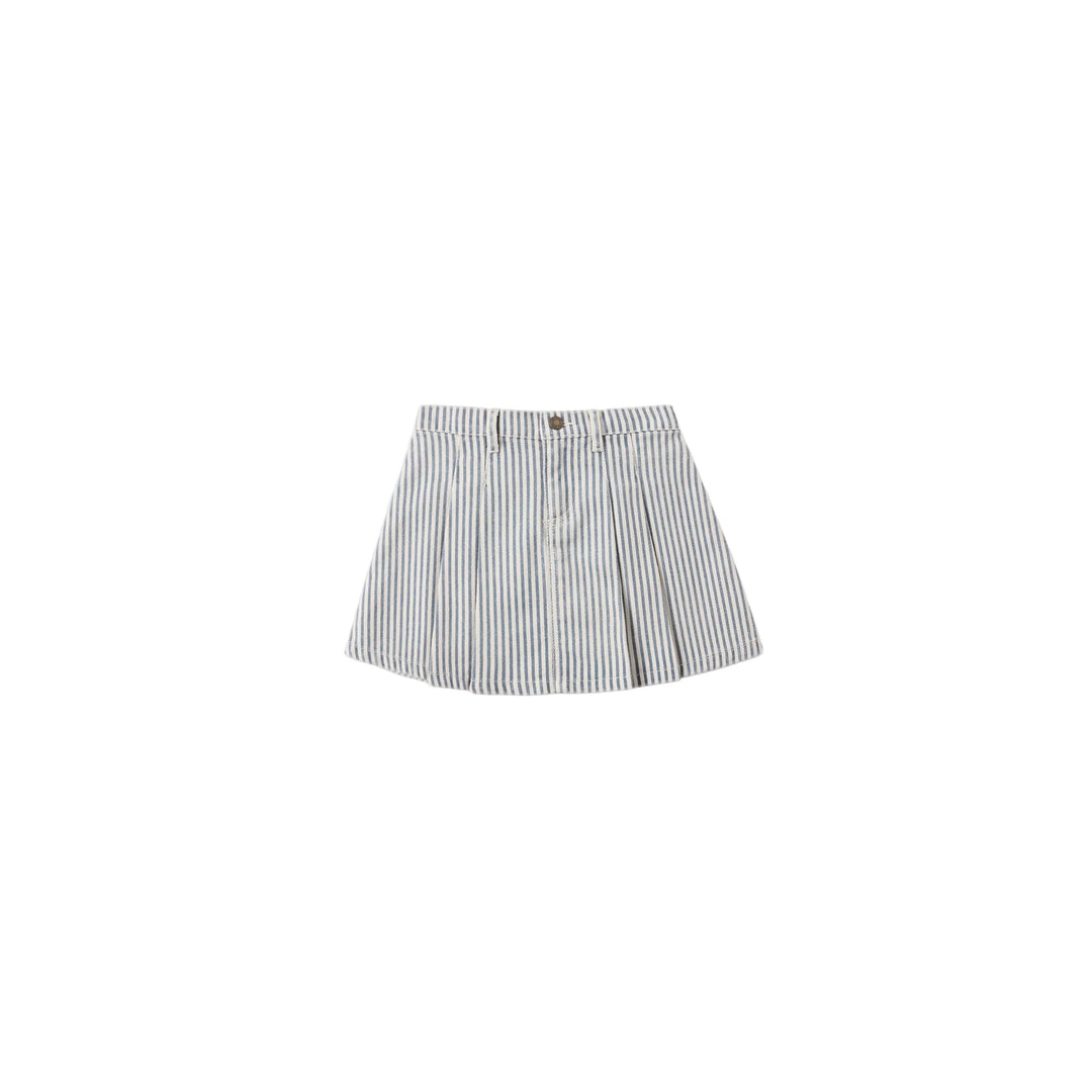 Striped skirt on a white background