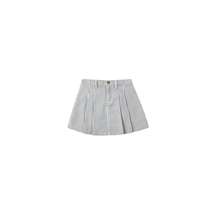 Striped skirt on a white background