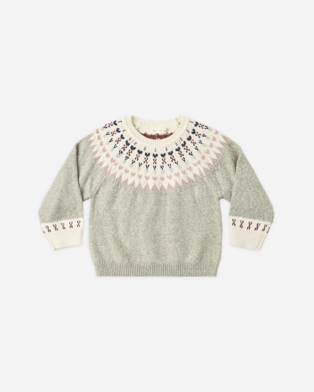 Fair Isle Sweater Sage