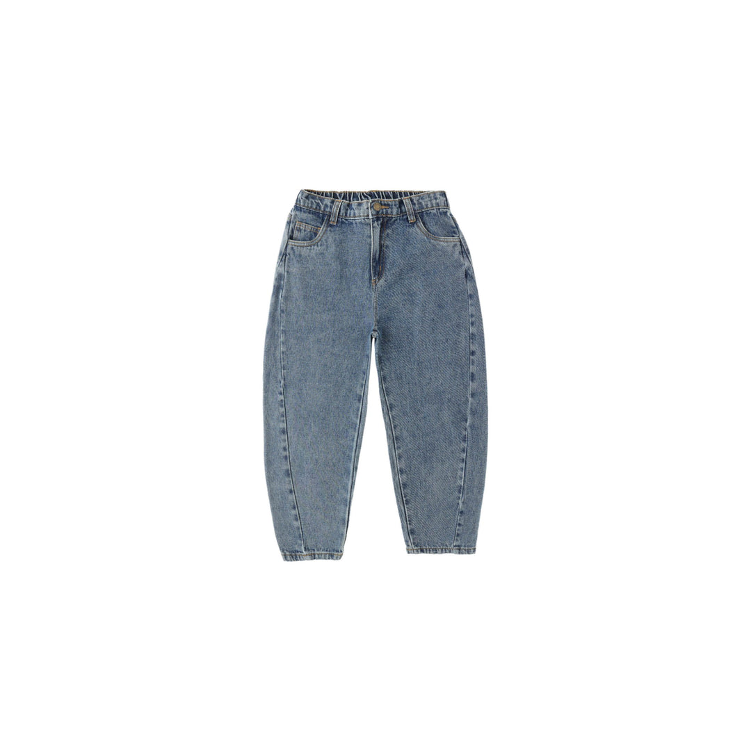 RYLEE + CRU Barrel Pant || Indigo Denim