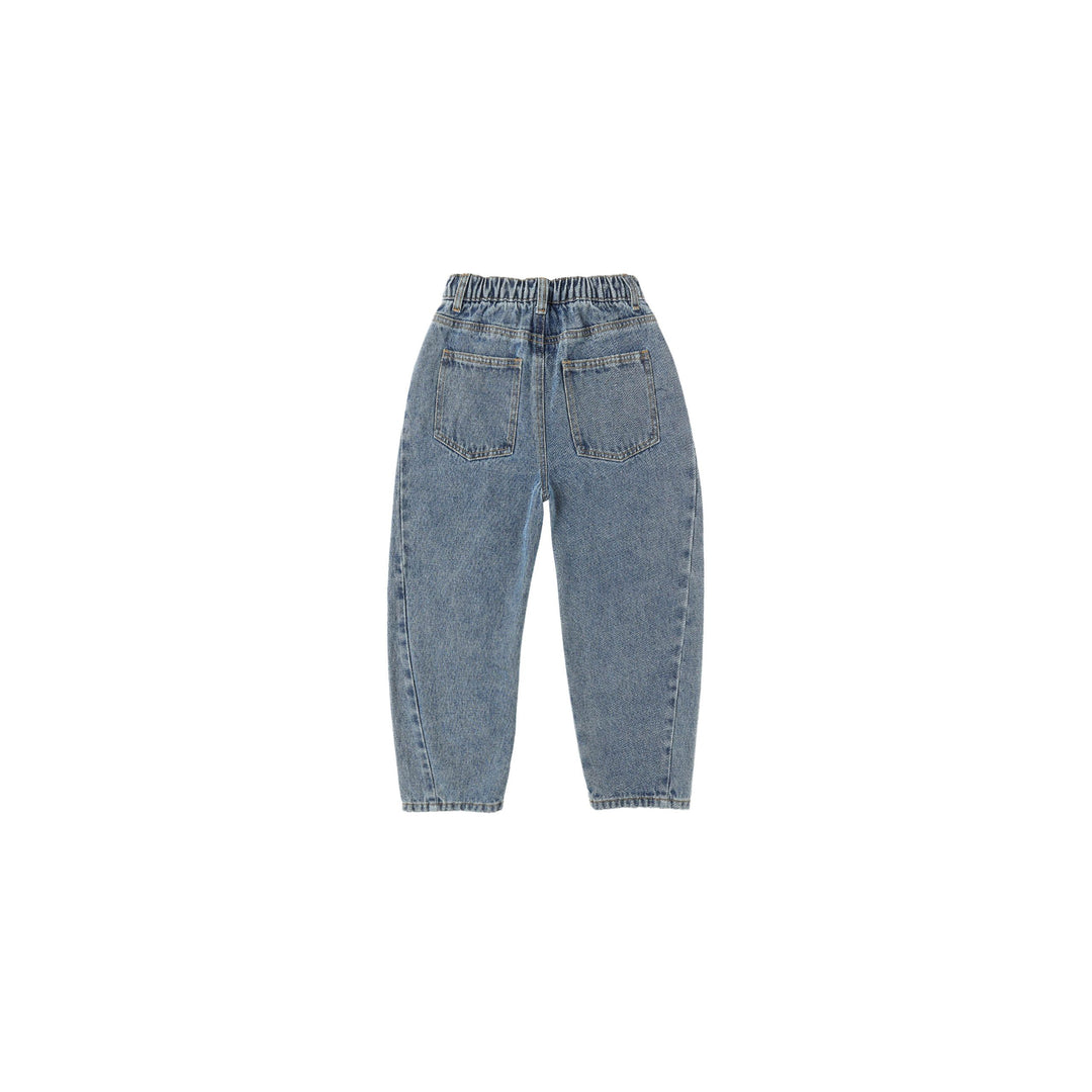 RYLEE + CRU Barrel Pant || Indigo Denim