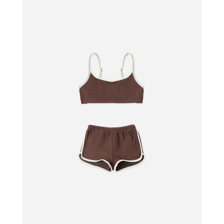 RYLEE + CRU Malia Bikini || Chocolate