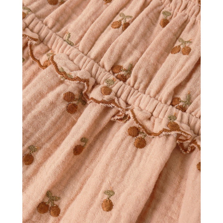 RYLEE + CRU Smocked Tank || Cherry Embroidery