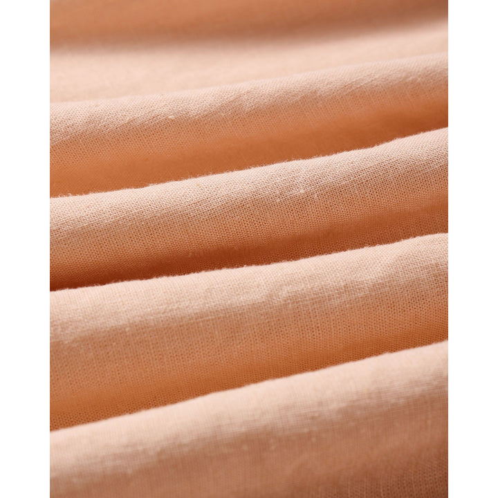 RYLEE + CRU Ric Rac Dress || Chocolate + Blush