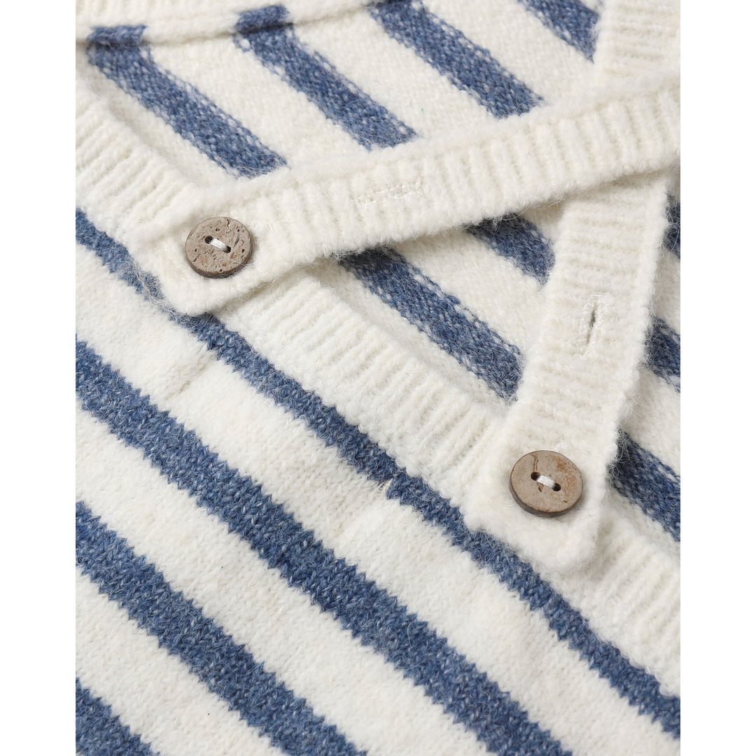 Fisher Romper || Maritime Stripe