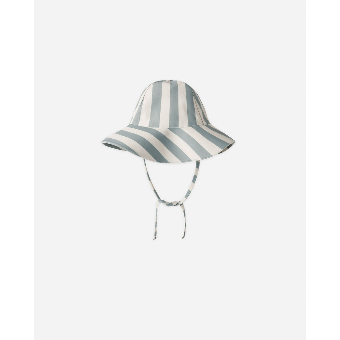 Floppy Swim Hat || Green Stripe