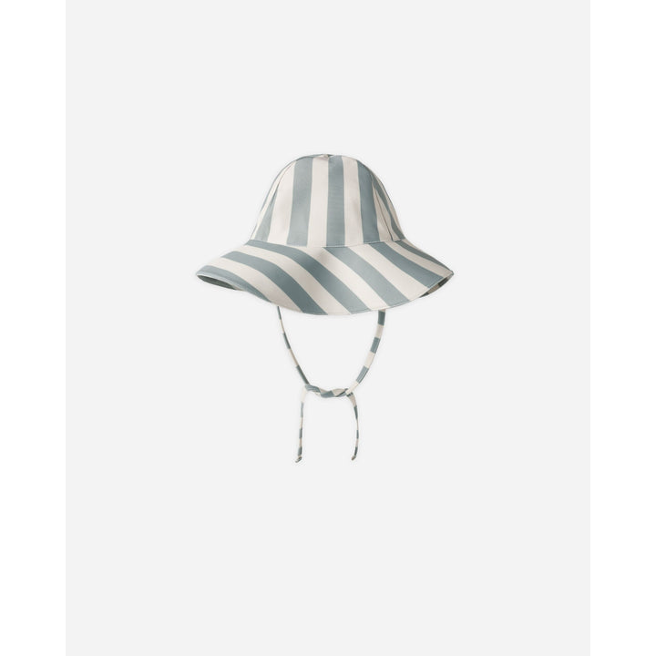 Floppy Swim Hat || Green Stripe