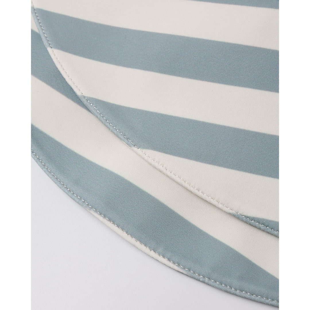Floppy Swim Hat || Green Stripe