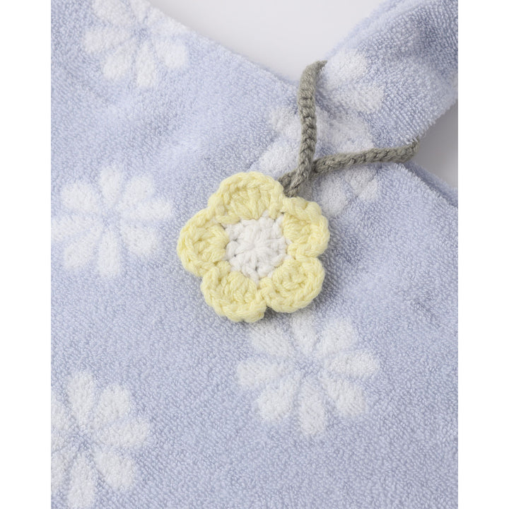 Terry Beach Bag || Periwinkle Daisy