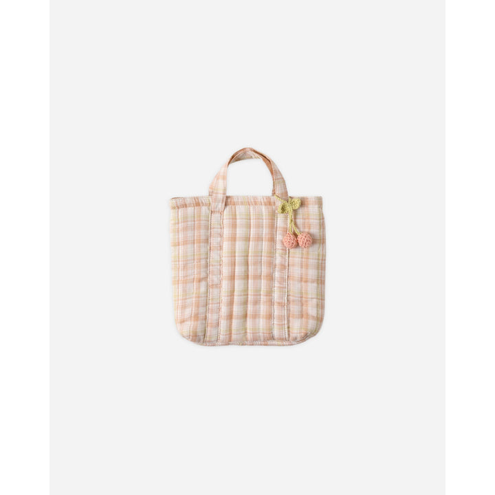 Quilted Bag || Summer Plaid