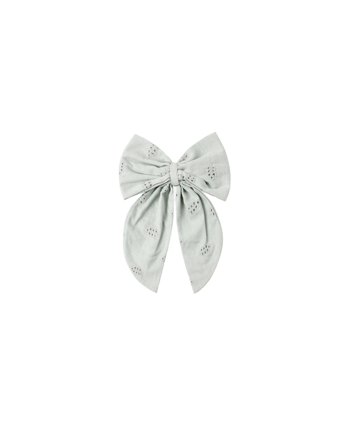 RYLEE + CRU Oversized Bow || Seafoam
