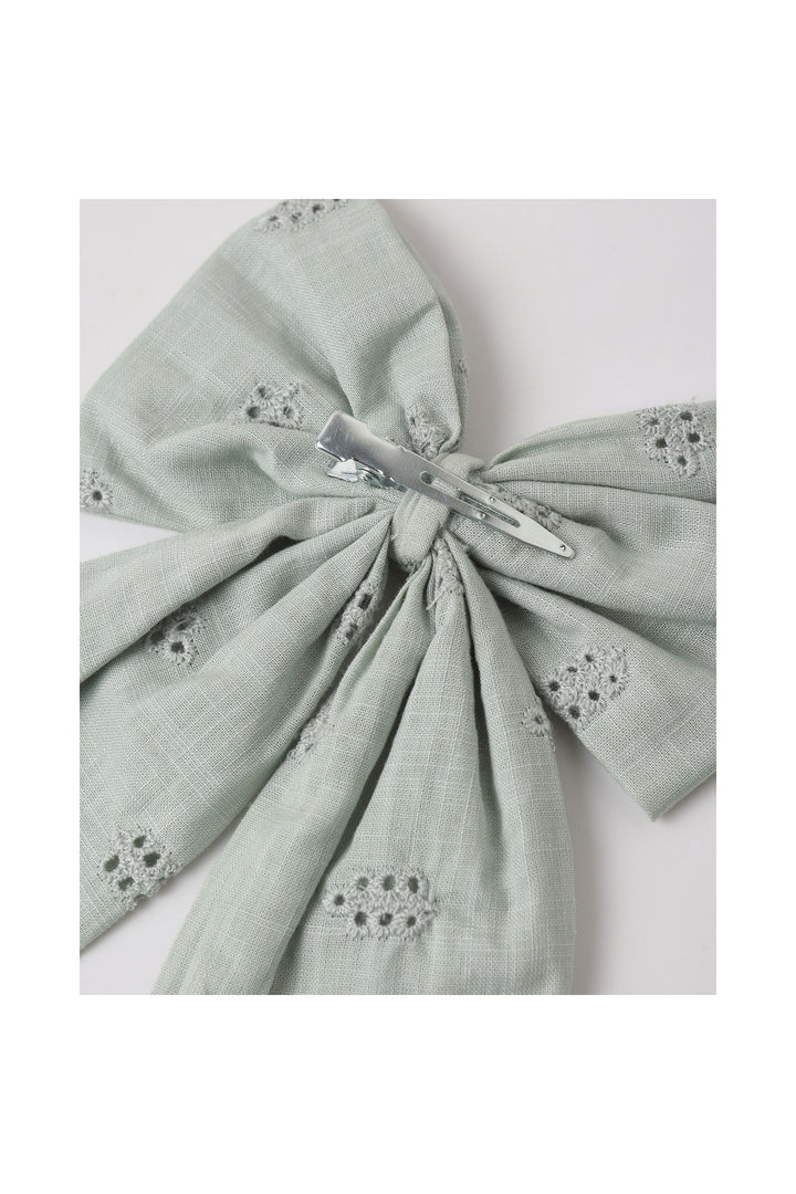 RYLEE + CRU Oversized Bow || Seafoam