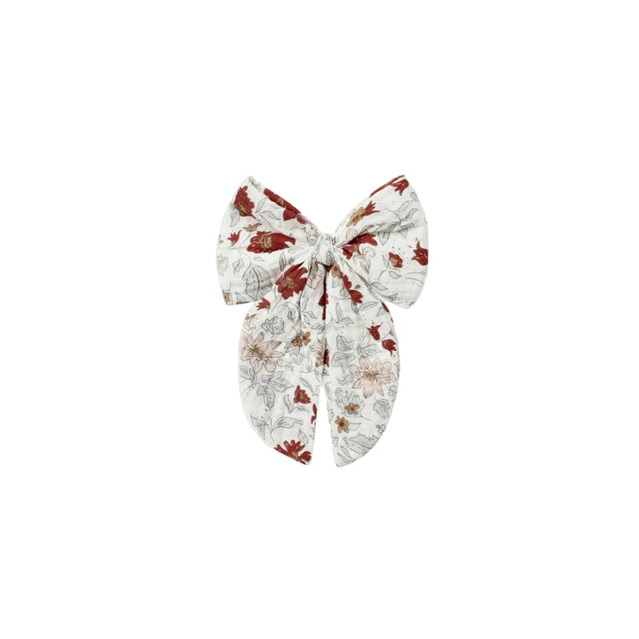 Floral headband on a white background