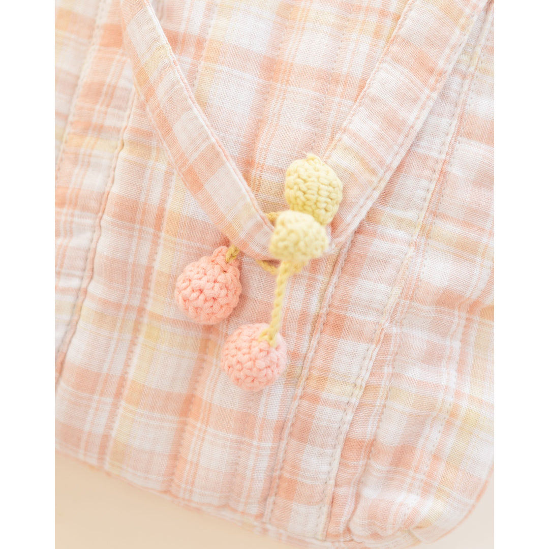 Quilted Bag || Summer Plaid