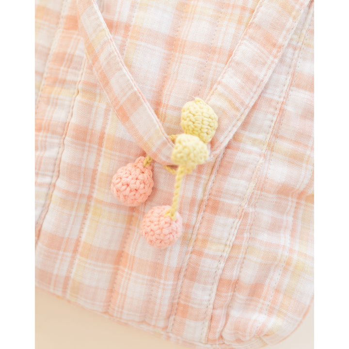 Quilted Bag || Summer Plaid