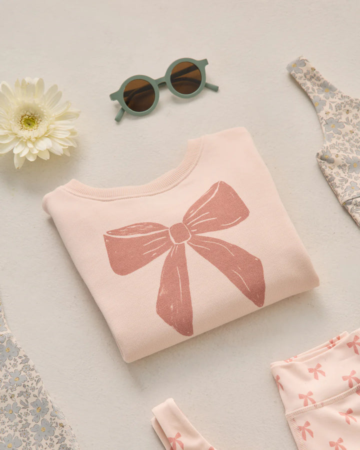 Racer Sweatshirt Bow