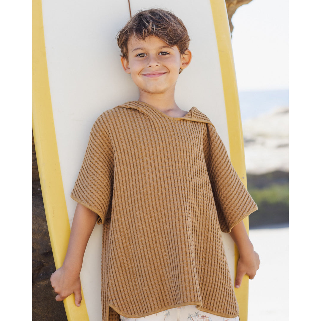 Beach Poncho || Ocre
