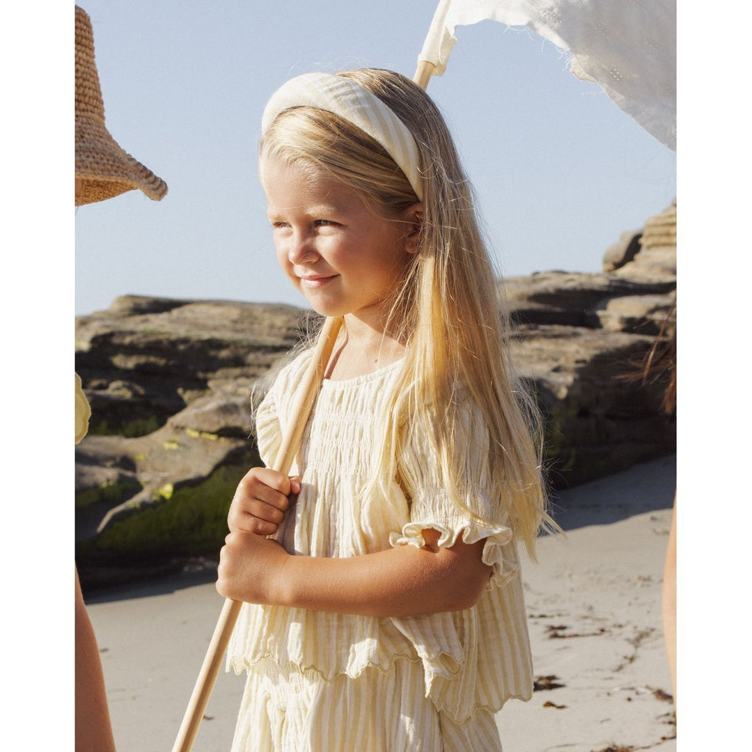 Colette Top || Citron Stripe