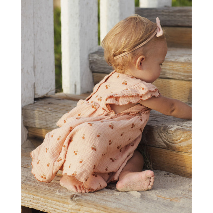 RYLEE + CRU Kinsley Dress || Melon