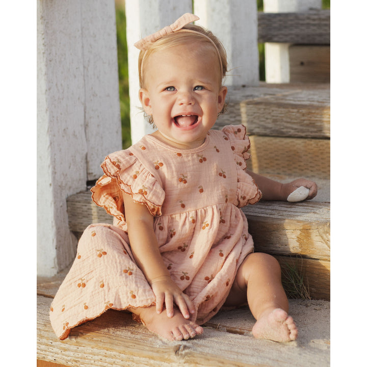RYLEE + CRU Kinsley Dress || Melon