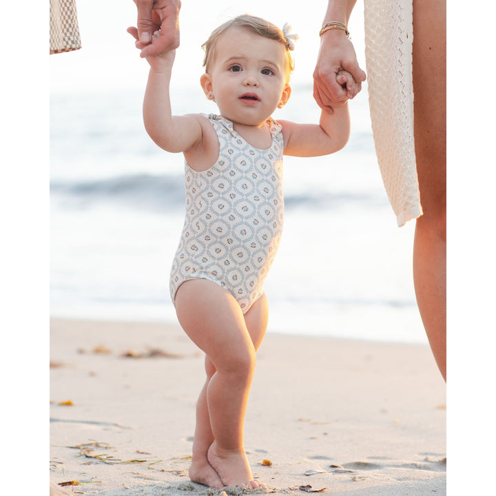 RYLEE + CRU Millie One-Piece || Green Fleur