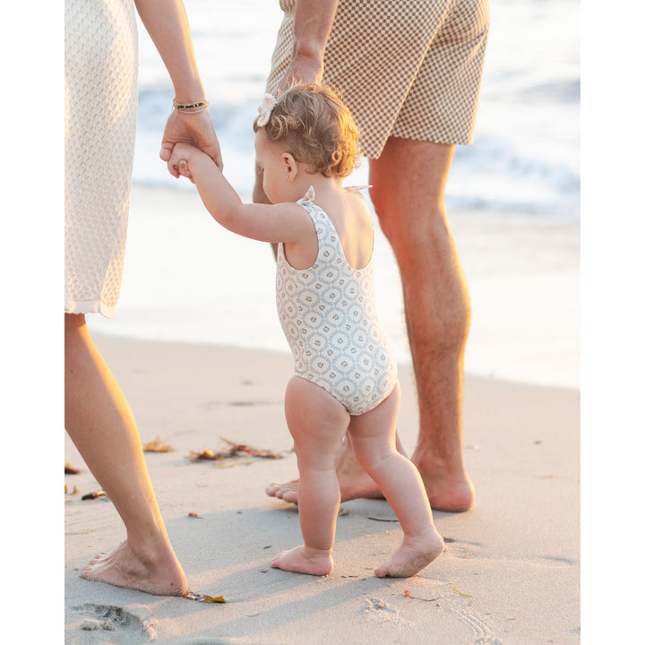 RYLEE + CRU Millie One-Piece || Green Fleur